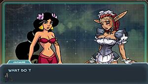 feeling wild with ashelin the maid in akabur's star channel 34