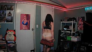 So, Catherine Grey in uniform was just sucking and banging like crazy. Man, that big cock got worked hard