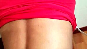 niece in skirt bent over for doggystyle orgasm at party