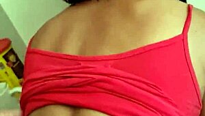 niece in skirt bent over for doggystyle orgasm at party