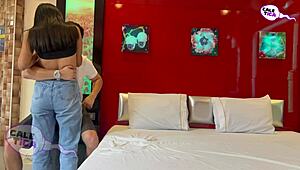 uhh, peruvian cutie debuts with oral in tight caletica, so hot!