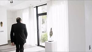 Petite brunette teen Apolonia Lapiedra gets rough fucking and femdom foot fetish in 4K by Pornbcn