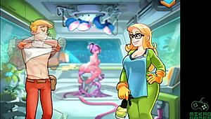 Saving the plump blonde airhead in space mission 10