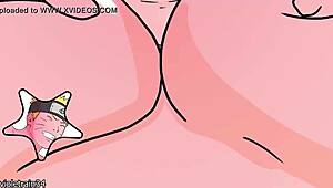 naruto can't resist playing with saber's tits before fucking her