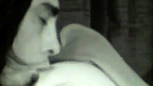 Vintage European Foursome At Euston Station London With Hairy Action