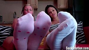 Admire My New Heels And Nylons