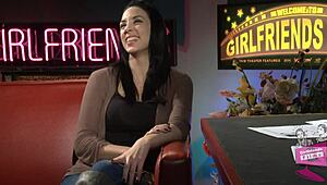 dana and samantha interview jelena jensen backstage