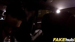 Fake cop encounters cheeky young lass who enjoys daring outdoor blowjob and sex.