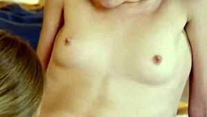 kyler quinn in vertical view gets wild in a hot threesome scene.