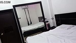 Stepsister Slut Prepares For Porn Recording In Highway Hotel, Ripping Clothes To Heat Up Subscribers