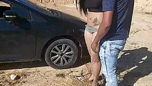 tire blew asked for help almost caught on red