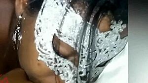 Enchendo o cu da preta de leite with big natural tits and assfucking anal action.