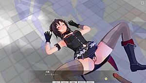 in the custom maid 3d2 game, the sadist vipntr 01 scenario unfolds