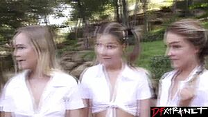 sexy babes enjoy wild interracial fun with big cocks