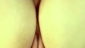 chubby couple in pov fucks her tiny ass hard with anal sex