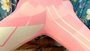 chubby couple in pov fucks her tiny ass hard with anal sex