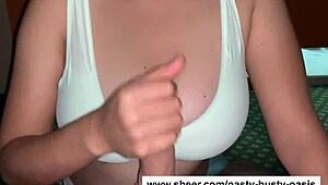 neighbor with big tits came to suck dick