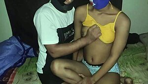 Girlfriend And Boyfriend Having Fun