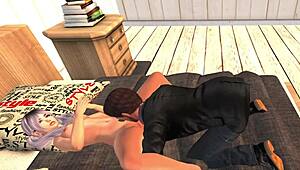 i fucked theresa's ass for her first time anal and came inside