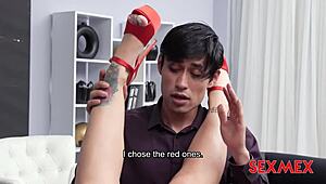 check out salomé gil's high heels fetish on sexmex.