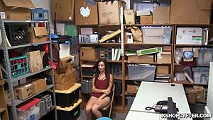 Jade Amber Stripped And Blowjob The Lp Officers Big Cock