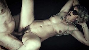 hot mature blonde moans during intense homemade action