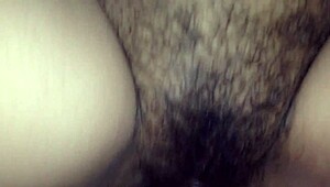 lovely wife gets fucked hard with a deep creampie in steamy bedroom action