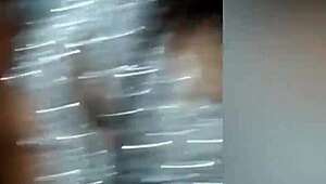 Enchendo o cu da preta de leite with big natural tits and assfucking anal action.