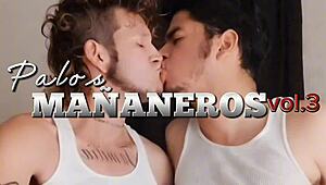 Colombian Chacal Surprises with Mouth Cumshot in Early Morning Anal Action. No Warning Given!