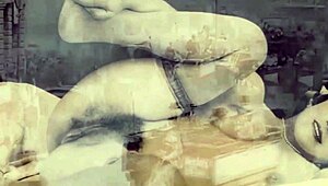 Vintage foursomes unfold with hairy retro group action in an antique setting.