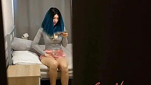 Step-Sister Finds Me In The Closet For Roleplay Fucking