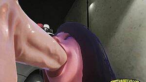 Give me that big monster cock in the parking lot, she begs.