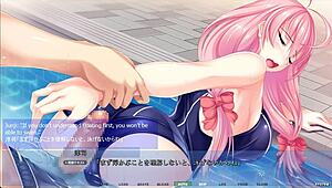 Yunagi Gets Pounded In Pool Doggystyle With Big Ass