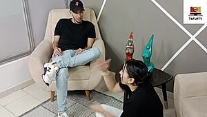 mi hermanastra learns to screw hard with boyfriend in part 1