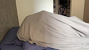 morning sex under the savannah -amateur couple- nysdel with teen 18+ blowjob and riding