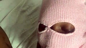 Thick ebony takes big black cock doggy from ex boyfriend