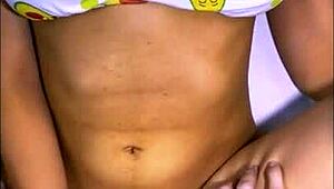 my sexy stepmom shocked me with lingerie in guest room