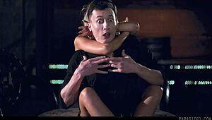 Parasited girls can't stop after parasite takes over. They're sex-crazed now!