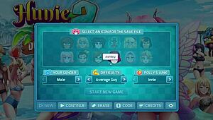 HuniePop 2 Double Date Episode 1: Big Tits And Ass Threesome