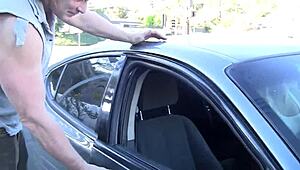 Scarlet Red Gets Her Fuck Buddys Shaved Dick Right Up Her Hole