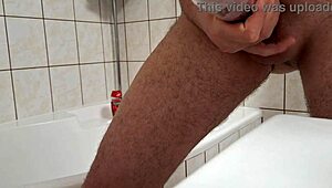 Dildo and pump play for intense fun.