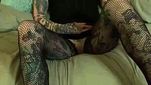 Jerk Off Now, Tattooed Glasses Guy!