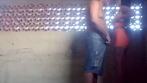 Latina Licks Ass On Terrace For Friend's Husband