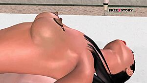 Wow, Tamil Audio Story About Super Hot Pussy In Animated Cartoon 3D Porn Threesome!