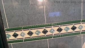 Watch Blonde Prostitute Masturbate In Bathroom POV!