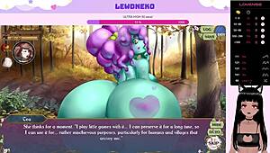 vtuber lewdneko says, 'playing tales of androgyny with big tits'