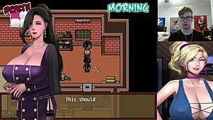 First Z-Choice Game with Werewolves, Threesome Featuring Rachel and Leslie