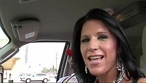 A young black man has sex with his middle-aged stepmother, Kendra Secrets.