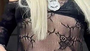 Hell yeah! Alina Modelista, your sexy stripper, rips clothes off!