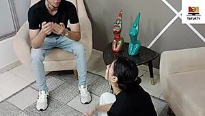 mi hermanastra learns to screw hard with boyfriend in part 1